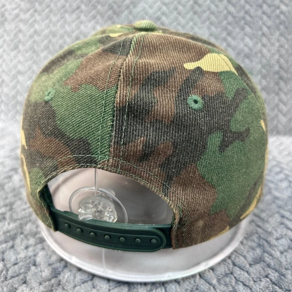 Embroidered Logo Youth Camo John Deere Snapback Baseball Hat Camouflage OSFM